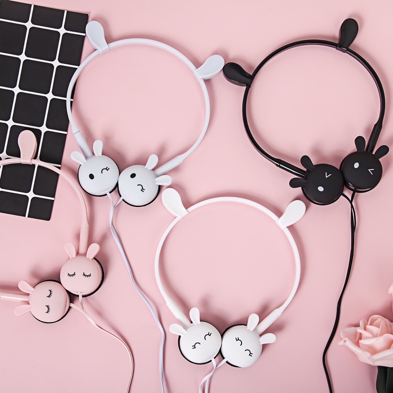 HEADSET BANDO MOTIF KARAKTER LUCU IMUT KN 200