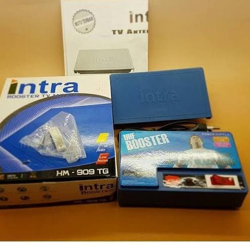 Intra Booster Antena TV / Penguat Sinyal Antena TV INT-909