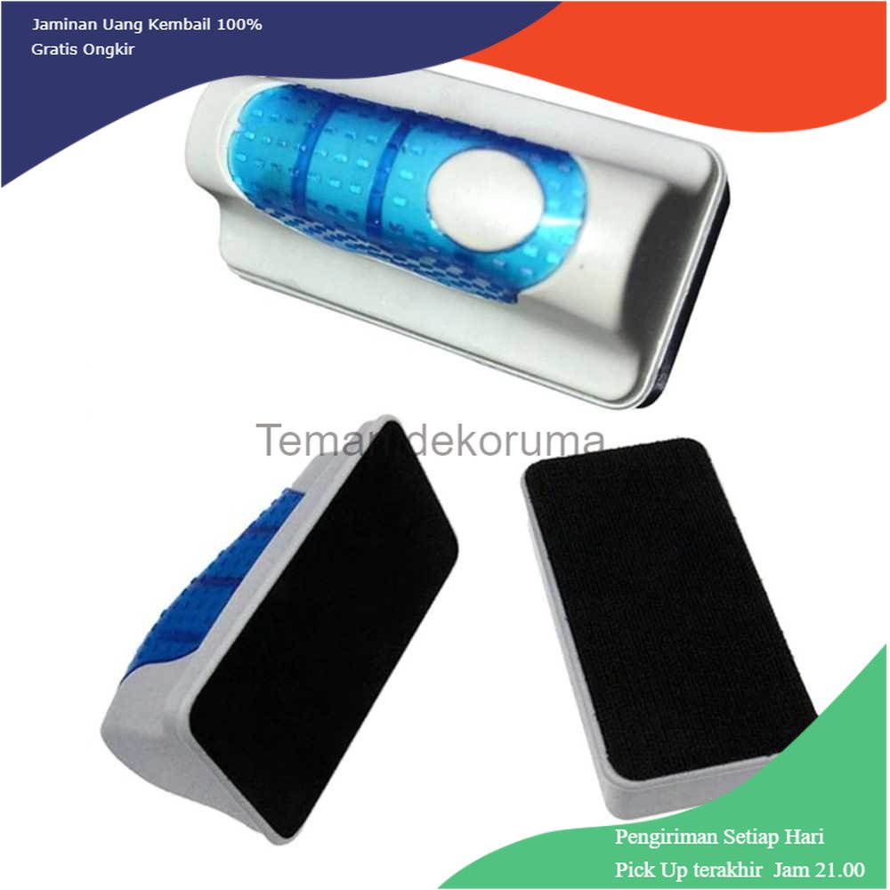 TD-PR2 AQUAWING Sikat Kaca Magnetic Floating Brush Glass Aquarium - AQ01