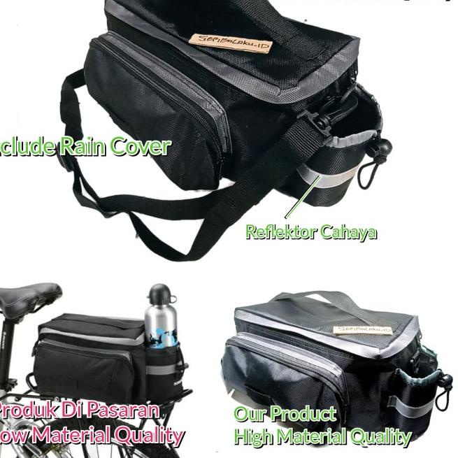 Tas Sepeda Touring (Tas Sepeda Olahraga) Tas Speda Bagasi Belakang