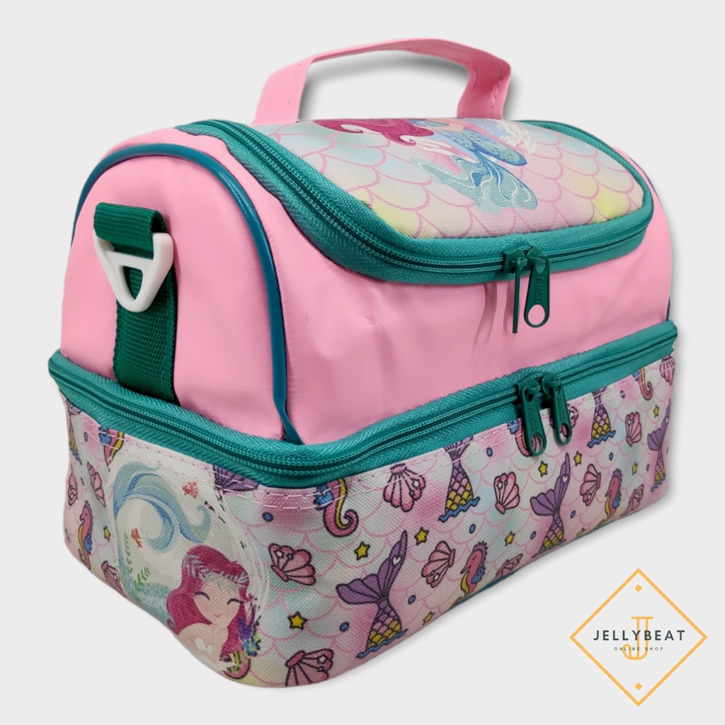 Tas Susun MOTIF Mermaid /Tas Slempang Smiggle /Lunch Bag Susun