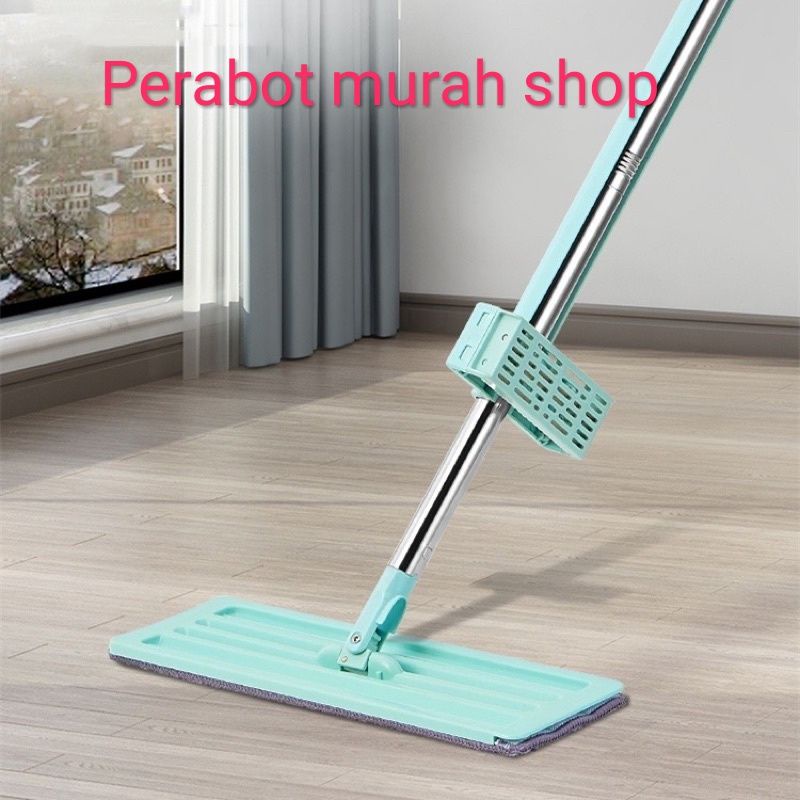 Alat pel /pel mop flat/mop flat serbaguna/pel tarik hand/alat pel praktis/alat pel e