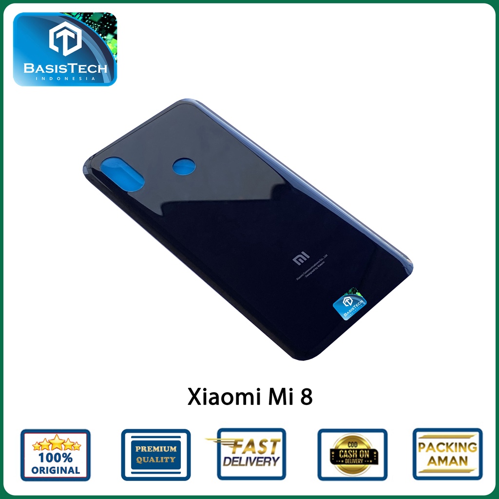 BACK COVER BACKDOOR CASING XIAOMI 8 - XIAOMI Mi 8 ORIGINAL QUALITY