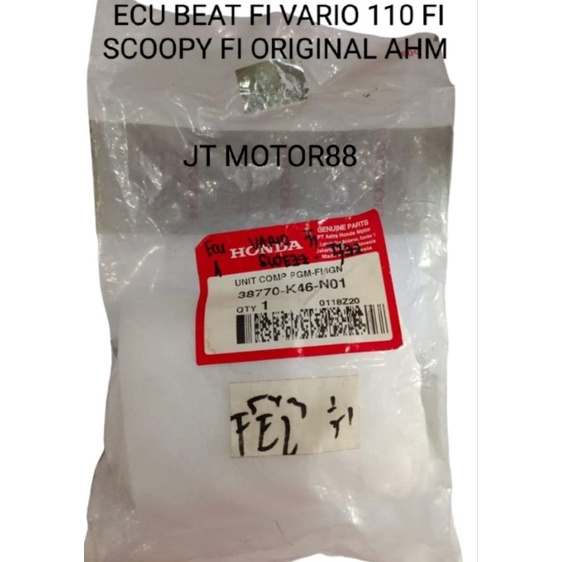 ECU BEAT FI INJEKSI VARIO FI SCOOPY FI ORIGINAL K46 N01