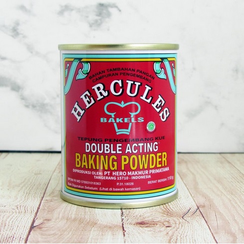 

Baking Powder Hercules Bakels 110 Gram