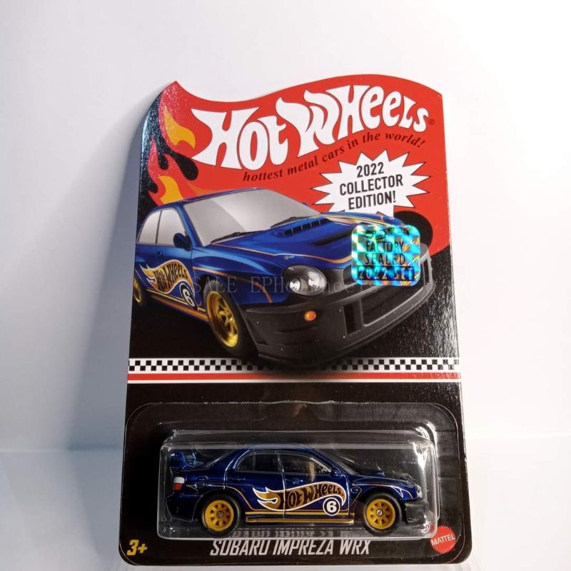 Hot Wheels Mail in FS 2022 FACTORY SEALED LIMITED EDITION zamac blue Collectors Edition Subaru impreza wrx 85 ford bronco nissan skyline c210 porsche 356 speedster 70 ford mustang boss 302 alfa romeo giulia sprint gta