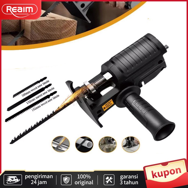 Tool superman adapter reciprocating Jigsaw / konektor electric drill jigsaw / gergaji bor jig saw recipro / saw drill