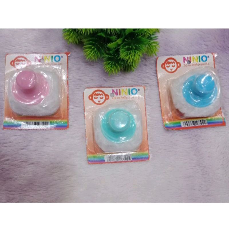 puff bedak bayi ninio rembuk bedak tabur bayi lembut
