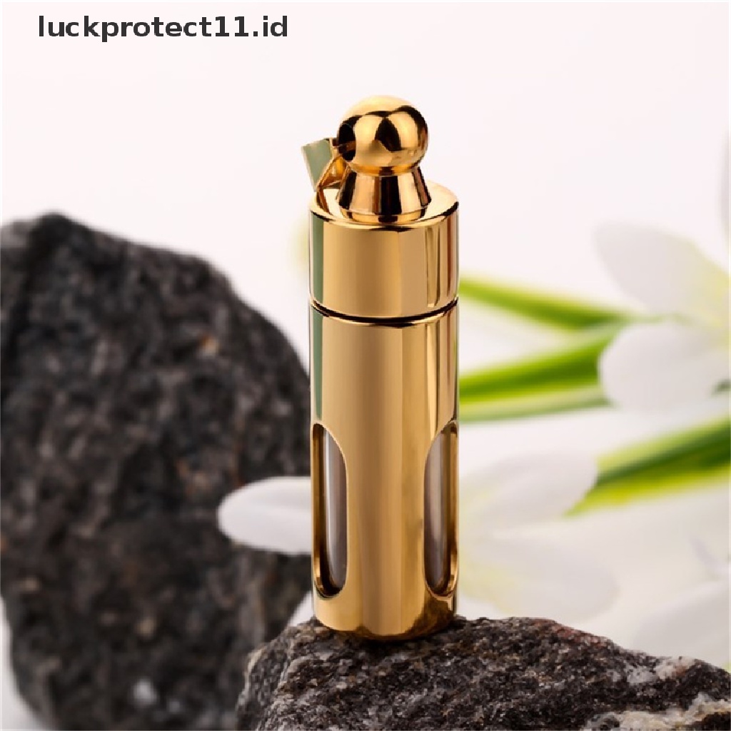 Liontin Botol Penyimpanan Abu Kremasi Bentuk Tabung Silinder Bahan Titanium