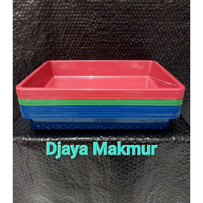 Nampan Plastik Persegi Besar Baki Kotak Besar Serbaguna
