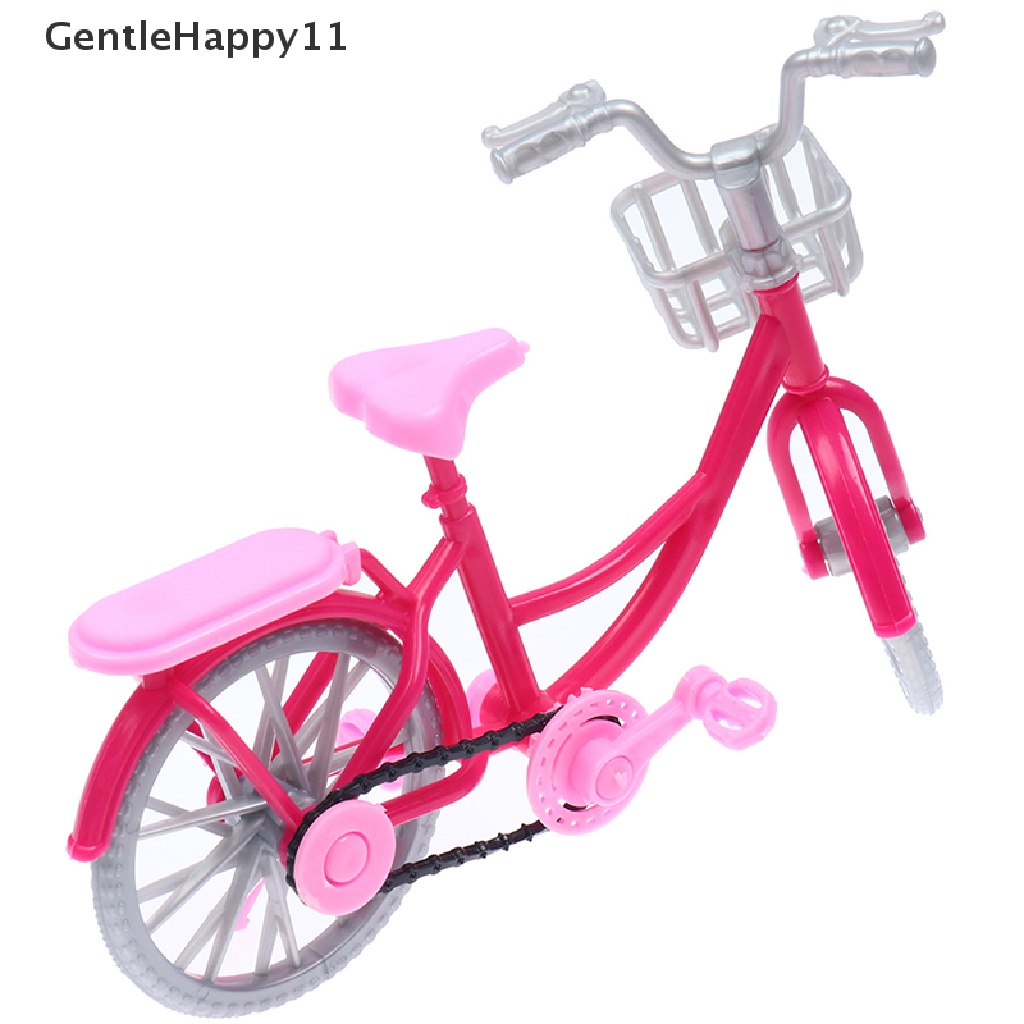 Gentlehappy Dollhouse Single Bicycle Dekorasi Foto Mainan Olahraga Luar Ruangan Untuk Mainan Boneka 30cm id