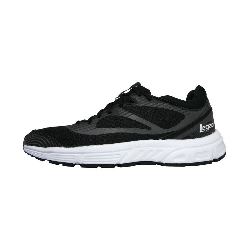 Sepatu League Legas Velt LA U Black Running Shoes Cowo Cewe Sneakers Pria Wanita Sepatu Sekolah Hita