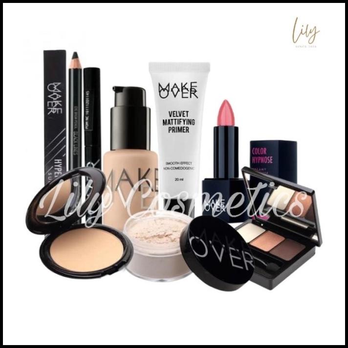 Promo Make Over Paket Make Up Simple Set - Kado / Seserahan 7 In 1
