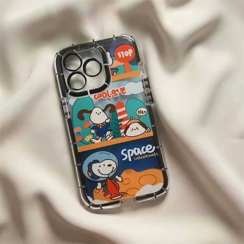 Case Desain Snoopy Dog Untuk IPhone 12 13 14 11 Pro Max X Xs Max Xr Pptrg