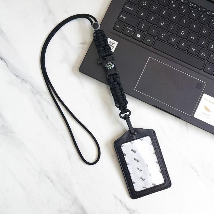 

Name Tag Holder / Tali Gantungan ID Card Lanyard Paracord