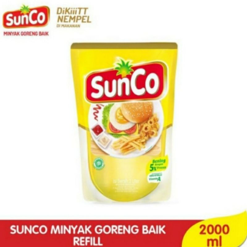 

Minyak Goreng Sunco 2 Liter Pouch