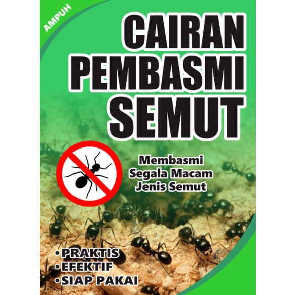 Cairan Pembasmi Semut Ampuh Original kemasan botol PET 1 liter