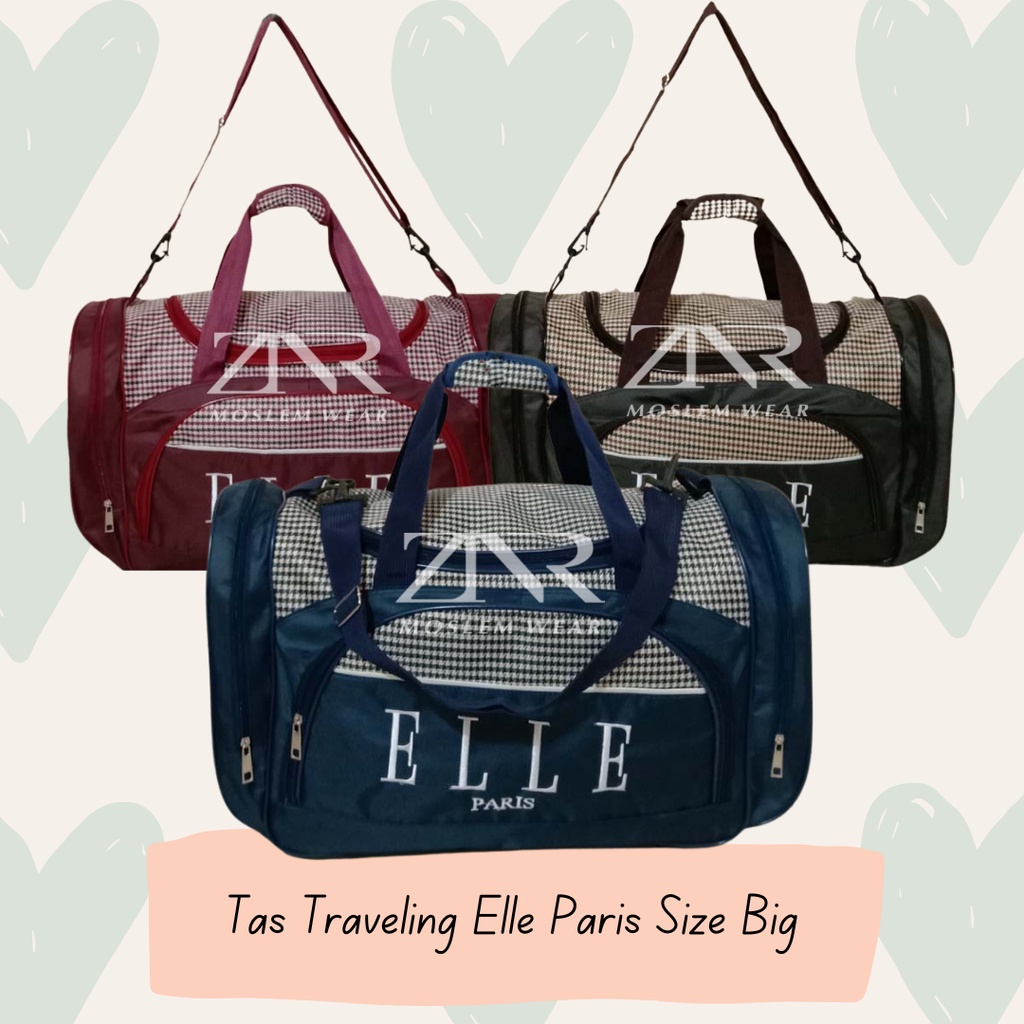 Tas travel jinjing besar tas pakaian traveling bag tas jinjing mudik