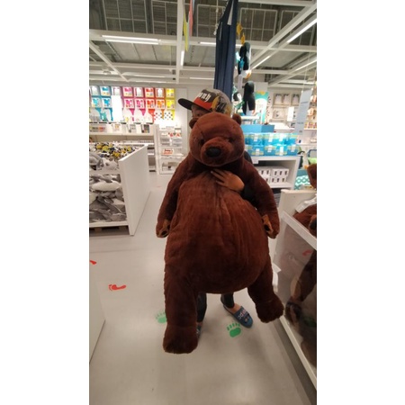 IKEA BONEKA BERUANG COKLAT JUMBO