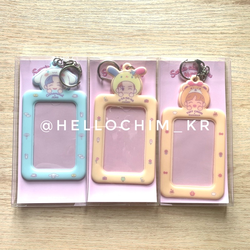 [READYSTOCK] Card Holder Keyring Sanrio Haechan Jaemin Jeno Official