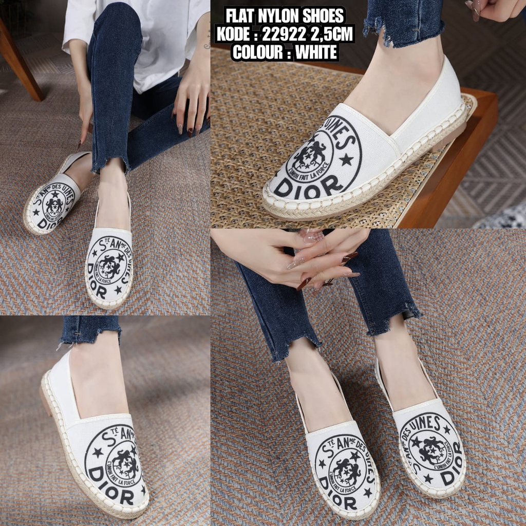 CRD NYLON FLAT SHOESSS 22922