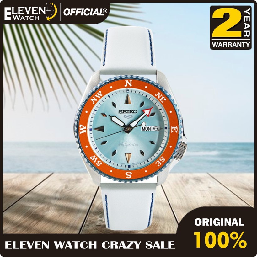 [Promo] Jam Tangan Pria Seiko SRPF63K1 x ONE PIECE X NAMI Seiko 5 Sport Limited Automatic Original G