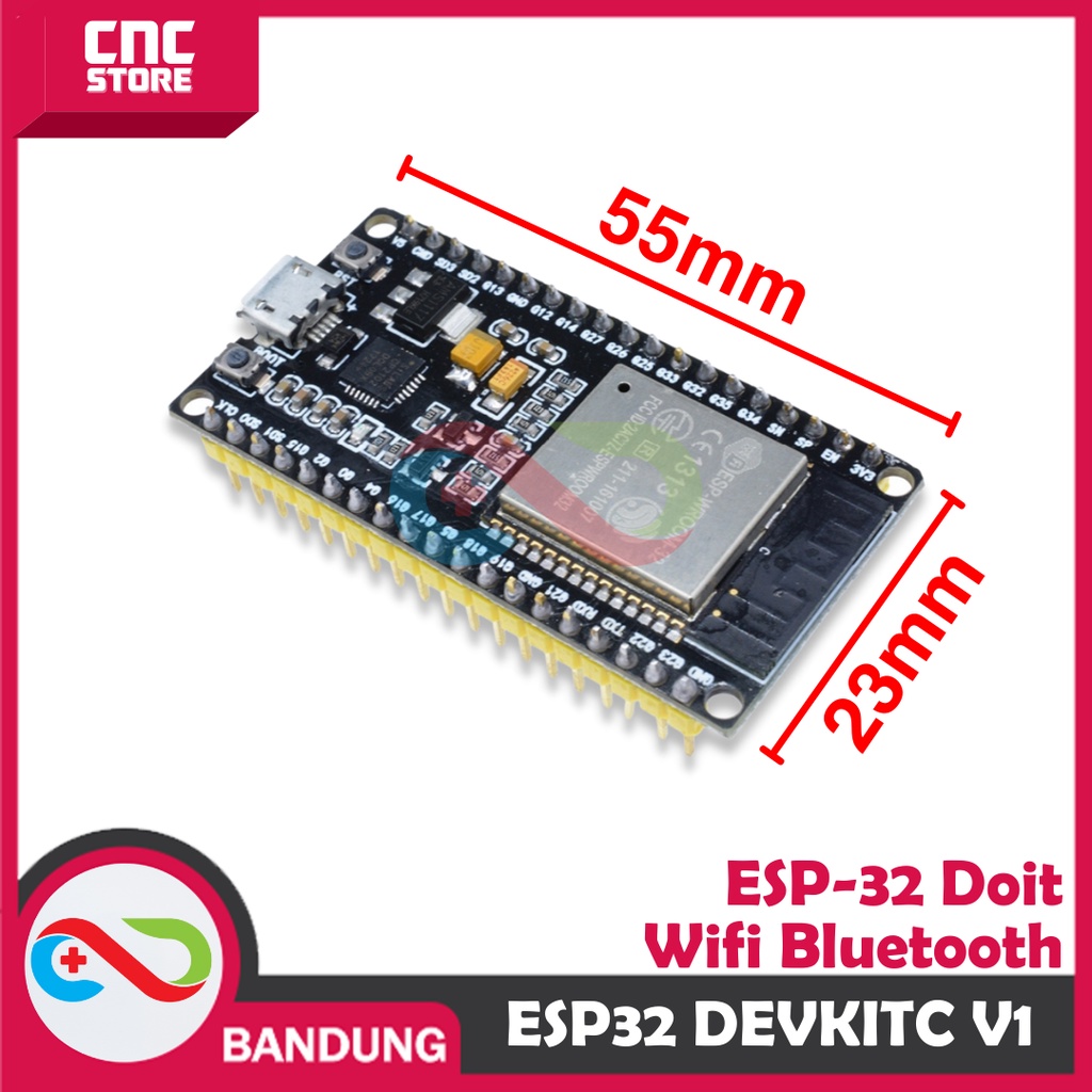 ESP32 ESP-32 DOIT WIFI BLUETOOTH IOT ESP-32S DEVELOPMENT BOARD 38 PIN