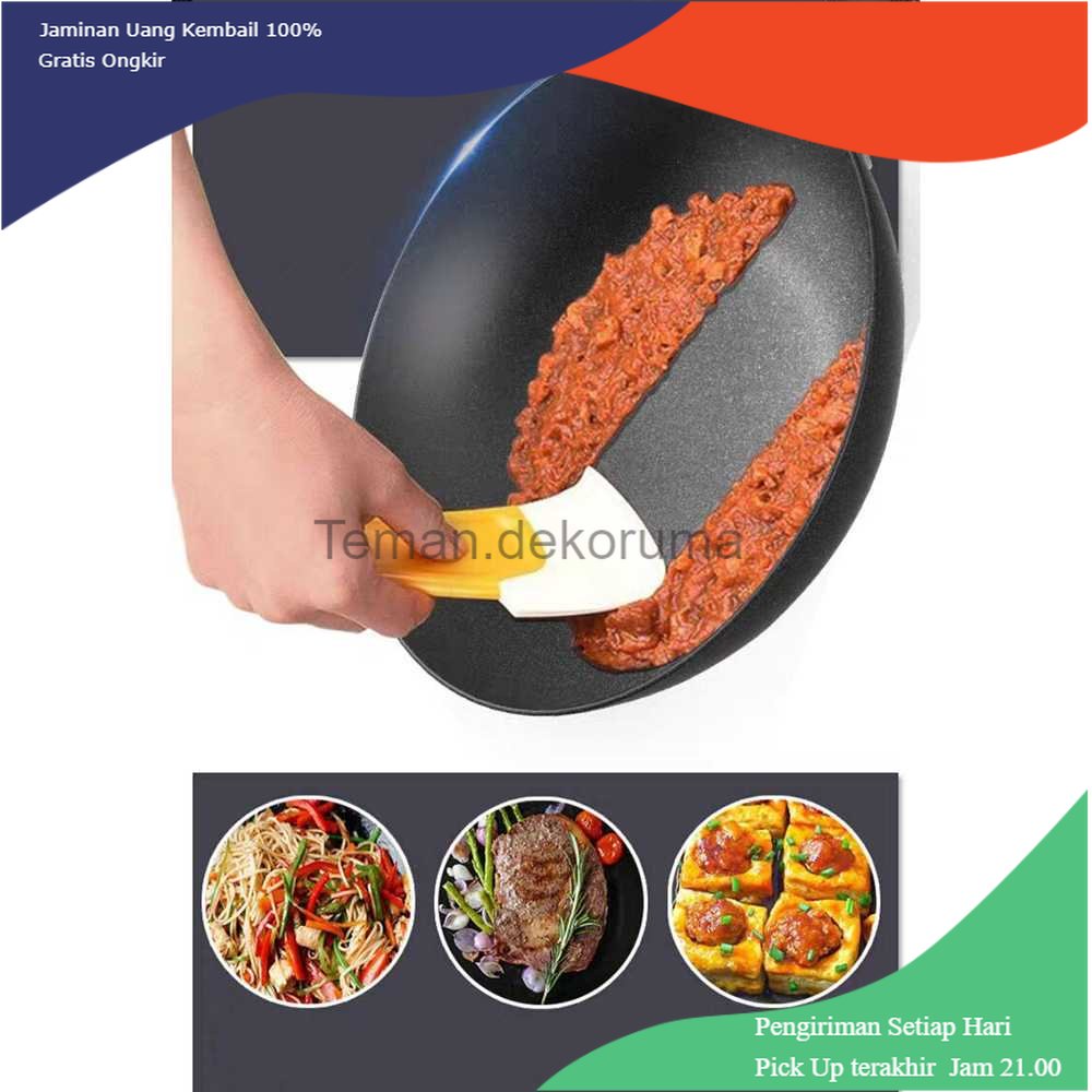 TD - PR COOKKIT Panci Masak Wok Nonstick Frying Pan 32cm - KC0411