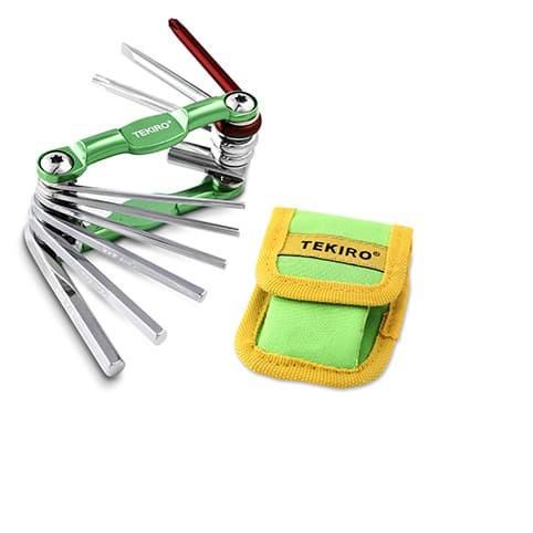 TEKIRO KUNCI SEPEDA SET 10 PCS /KUNCI L SEPEDA