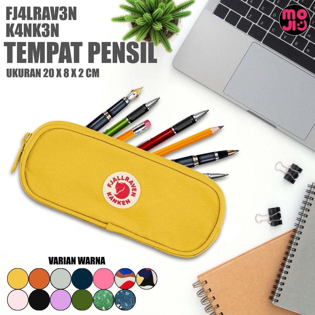 Tempat Pensil Import - Pencil Case Ukuran 7,5 Inch - Import - Stok Baru - MOJI