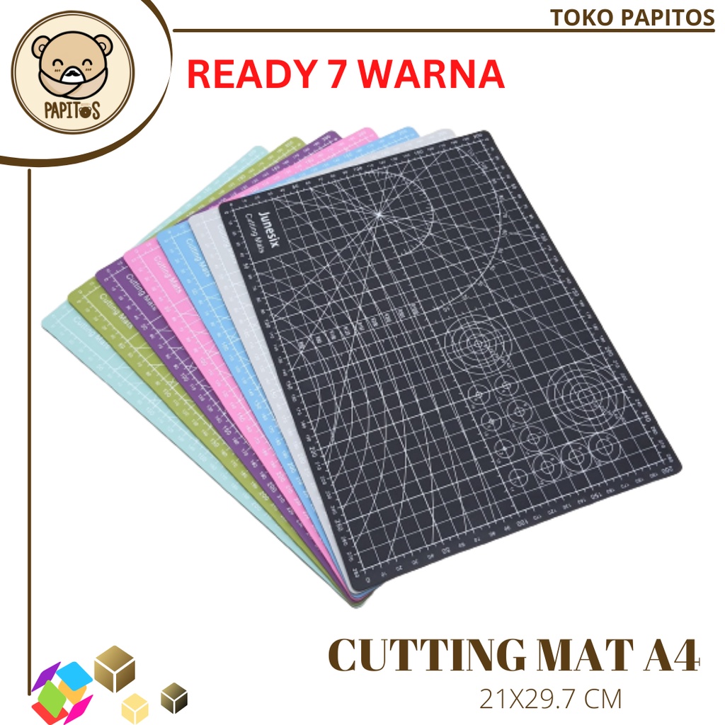 

Junesix Cutting Mat A4 | Cutting Board | Cutting Pad | Alas Potong | A4