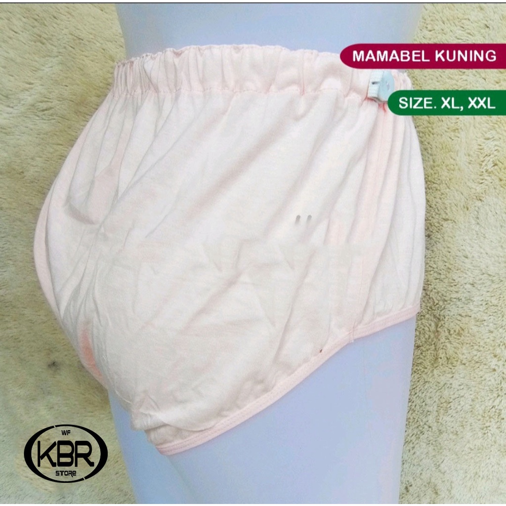 [ 3pc ] MAMABEL KUNING H 514 / Celana Dalam Ibu Hamil | CD Agree Hamil Mamabel / celana dalam untuk orang hamil wf store