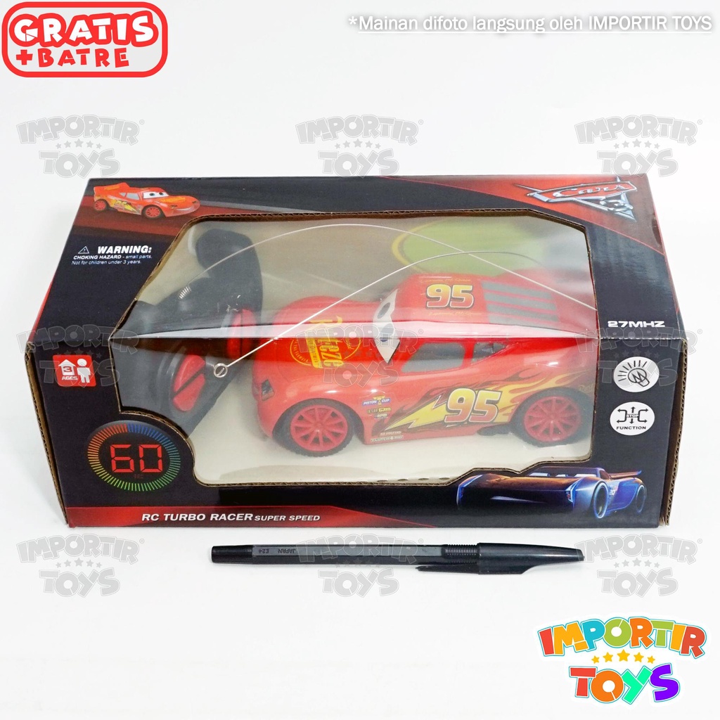 Mainan Anak Mobil CARS Remote Control Super Speed High Quality