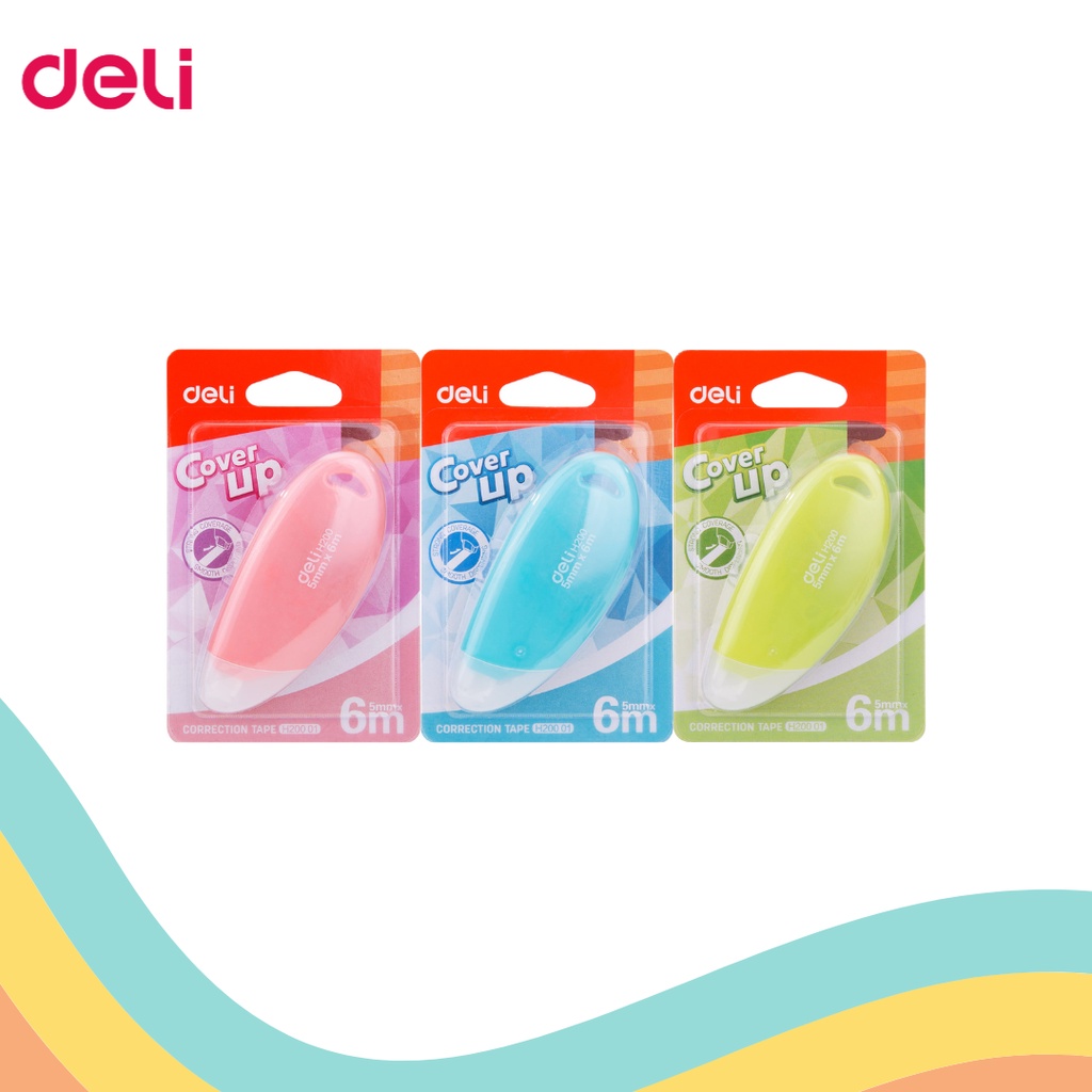 

CORRECTION TAPE DELI H-20001 (1 PCS)