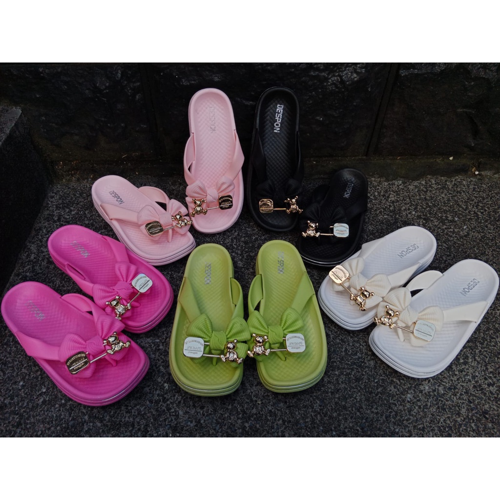 sendal jepit wanita import kode 2212-P size 36-41