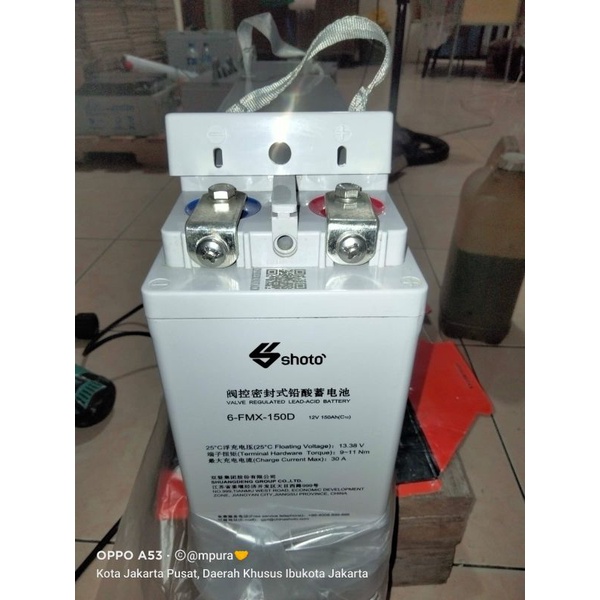 battery shoto 12v 100ah new