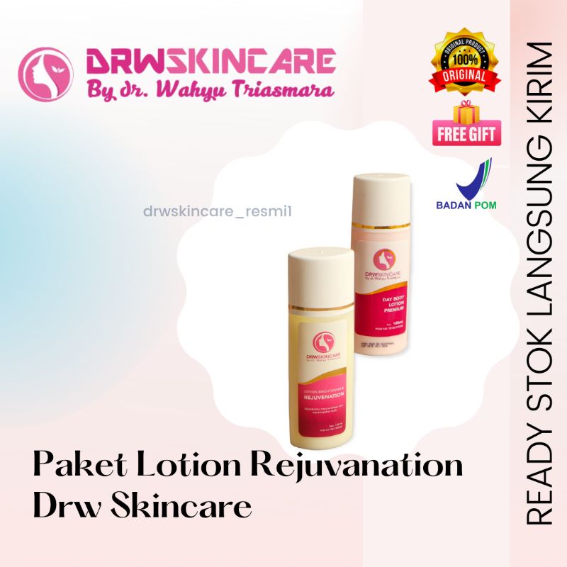 Jual DRW Skincare Hand Body Lotion Siang/ Malam Rejuvenation BPOM
