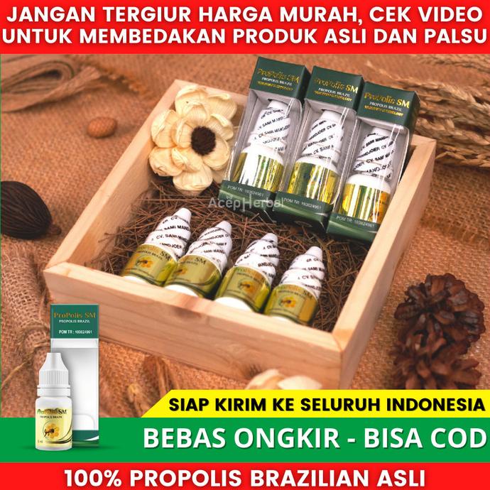 

Discount Obat Penyakit Telinga Propolis SM Brazil Original /OBAT TELINGA BERDENGUNG/OBAT TELINGA BERAIR/OBAT TELINGA TERSUMBAT/OBAT TELINGA BUDEG/OBAT TELINGA BERNANAH