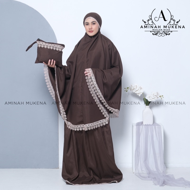 Mukena Dewasa 3 in 1 Renda