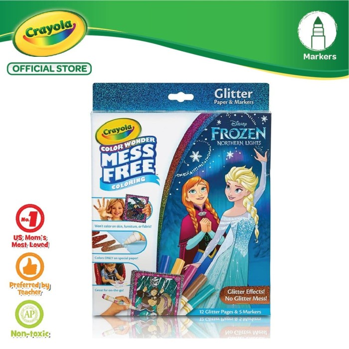 

Crayola Color Wonder Mess Free Glitter Box Set - Frozen