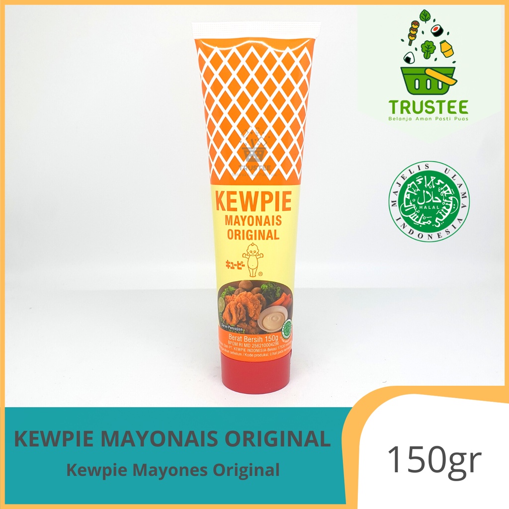 Kewpie Mayonaise Original 150gr Mayo Mayonnaise TUBE