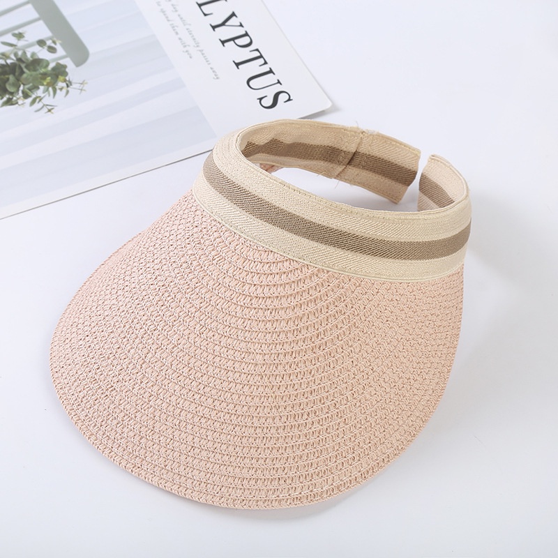 GO! TP946 Topi Pantai Wanita Korea Rajut Jerami topi GOLF Musim Panas Summerhat Fashion Sport wanita