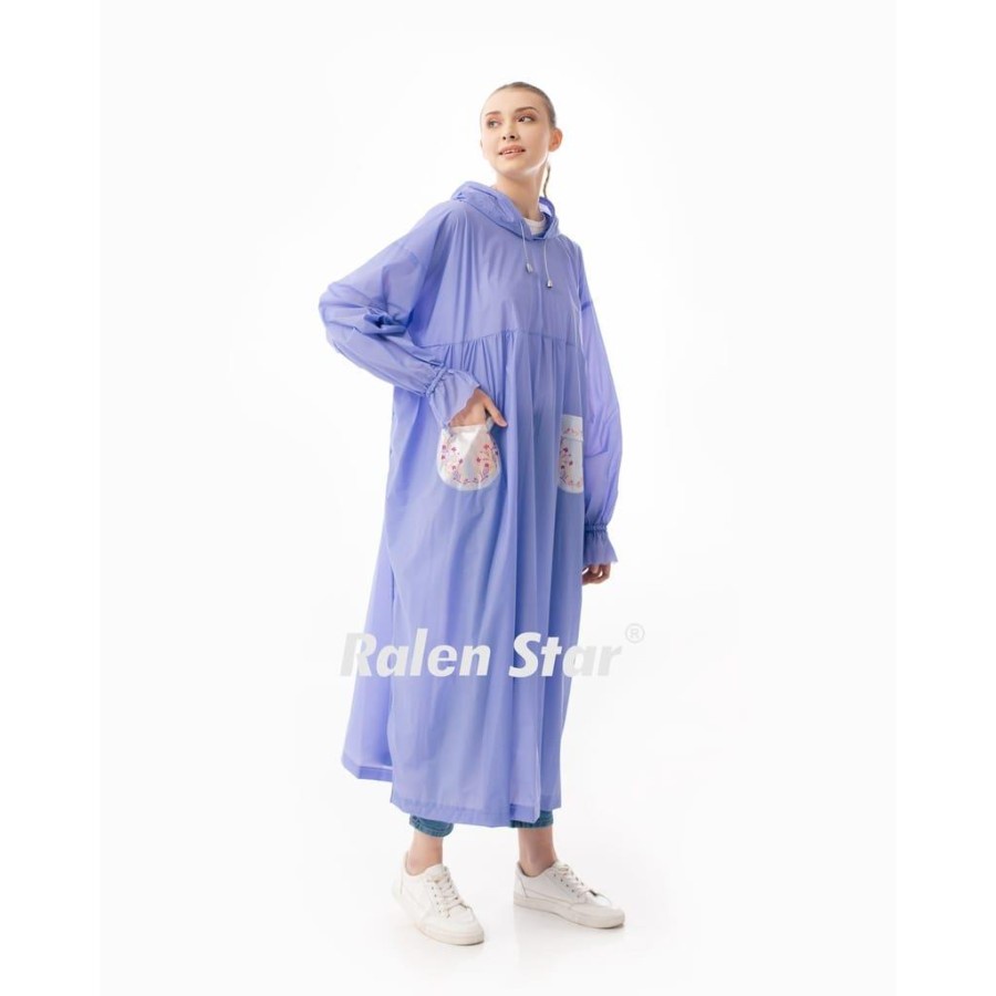 Jas hujan wanita rok gamis medira / mantel gamis muslimah / jas hujan rok / mantel terusan / jas hujan cewe polos / ralen star / 4u clothing / jas hujan polos wanita / jas hujan terbaru rok / mantel rok / mantel polos