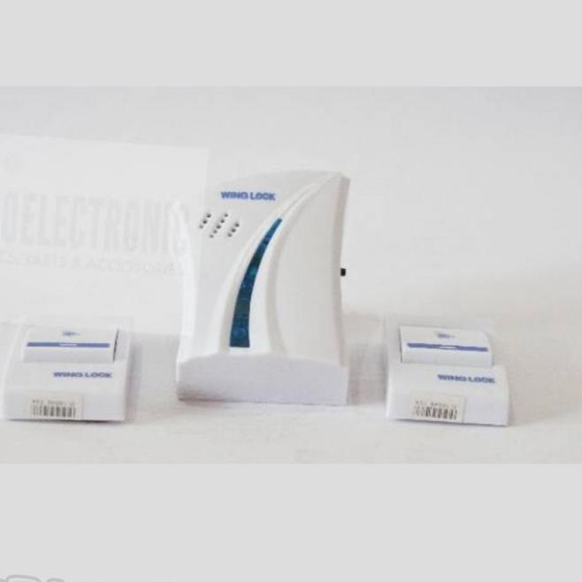 BEL PINTU LISTRIK 2 REMOT/BEL PINTU WIRELESS /DOOR BELL WIRELESS