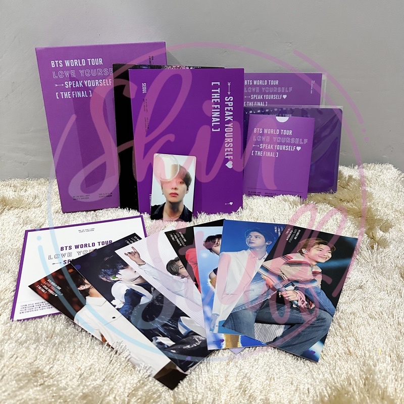 READYSTOCK SHARING SYS THE FINAL DIGITAL CODE PHOTOCARD TAEHYUNG V (Speak Yourself The Final DVD)