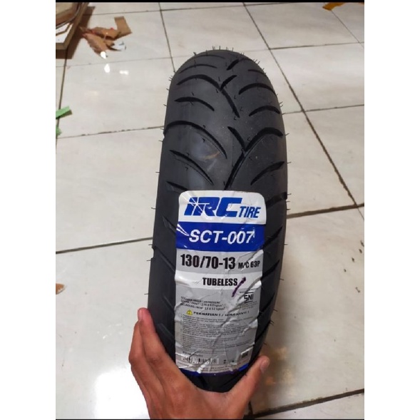 Ban IRC SCT-007 130/70-13 - Ban Belakang Honda PCX160/Ban Belakang Honda ADV/Ban Belakang Yamaha Nma