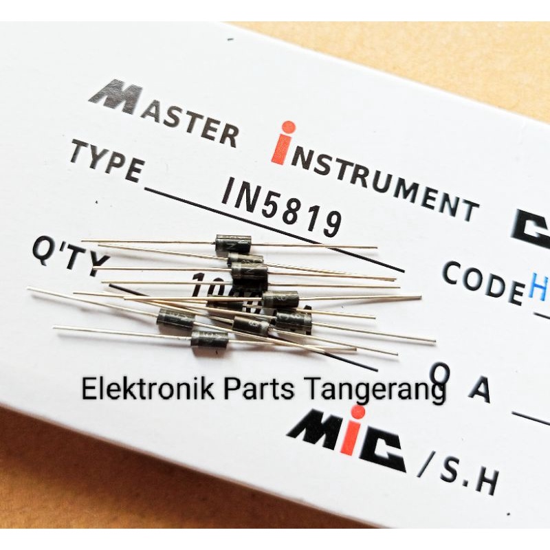 DIODA IN5819 1A 40V MIC DIODE 1N5819 DIODA 1N5819 DIODA IN5819 DIODE IN5819