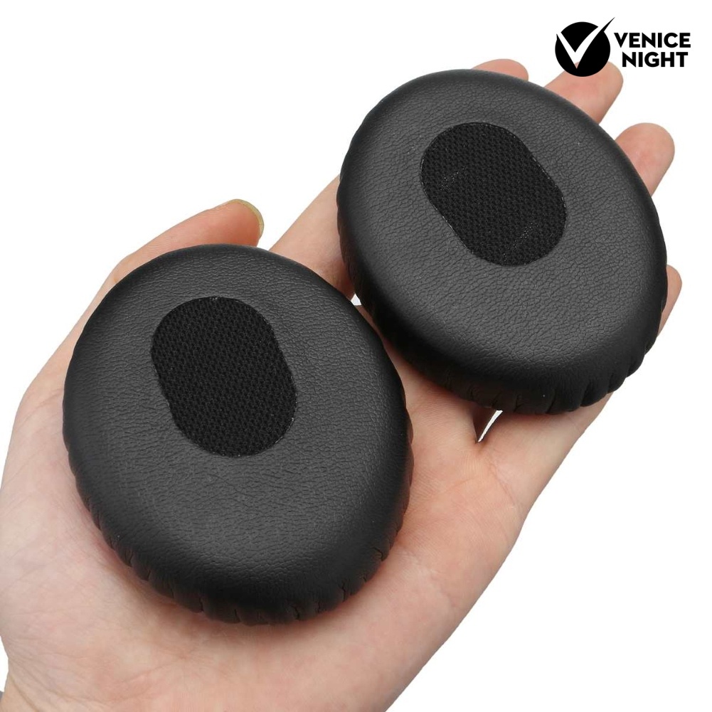 (VNEP) (Berkabel) 1 Pasang Lembut Headphone Earpad Penutup Pelindung Pengganti untuk Bose QC3/On-Ear OE