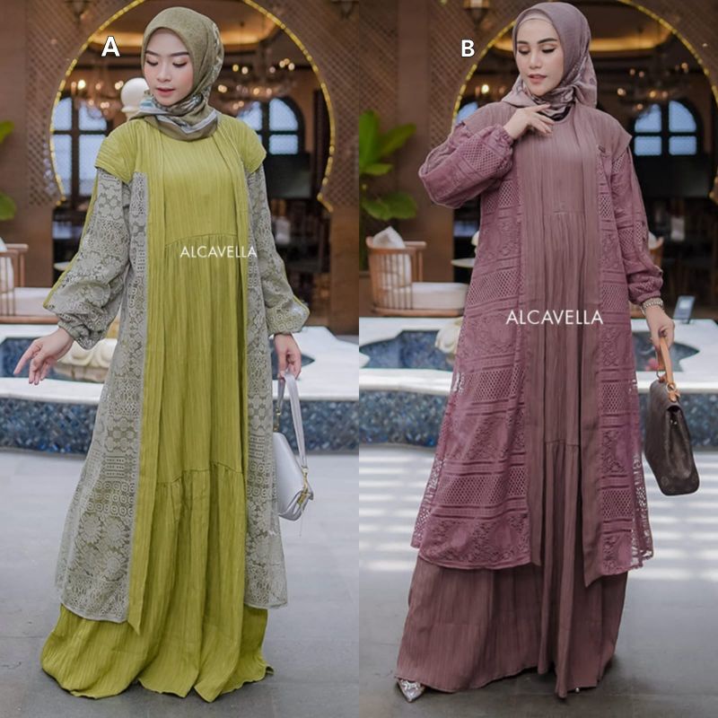 Zarifa dress part 2 By Alcavella (READY)