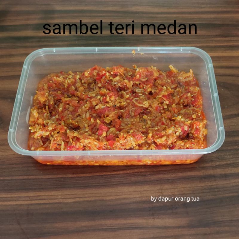 

LAUK SIAP SAJI / SAMBEL TERI MEDAN 250GR